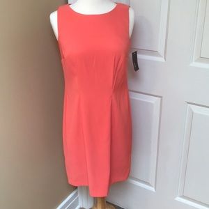 Sleeveless Orange Dress